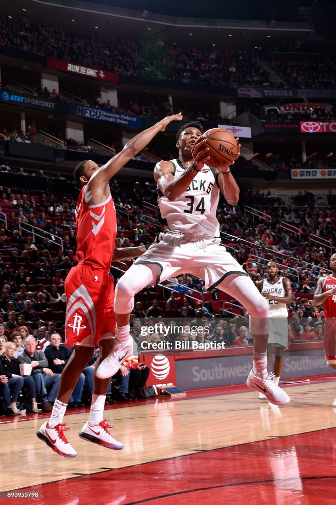 Milwaukee Bucks v Houston Rockets