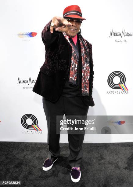 Quincy Jones attends Buscemi x Quincy Exclusive Launch at Neiman Marcus Beverly Hills on December 16, 2017 in Beverly Hills, California.