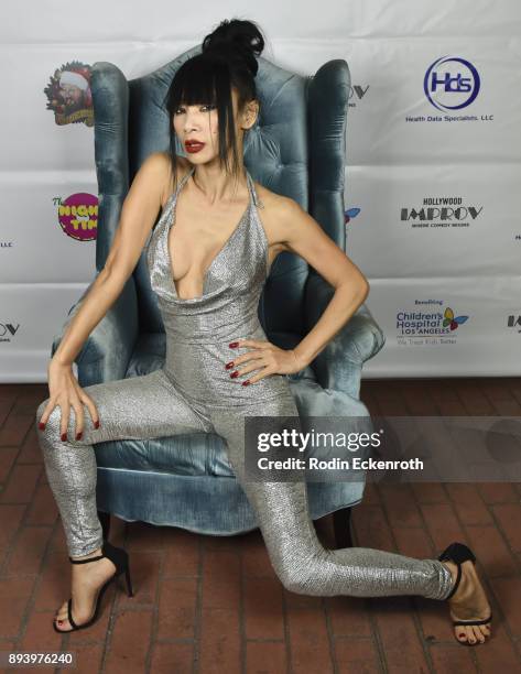 Actress Bai Ling attends "The Night Time Show" Holiday Special benefiting Children's Hospital Los Angeles hosted by Stephen Kramer Glickman at...