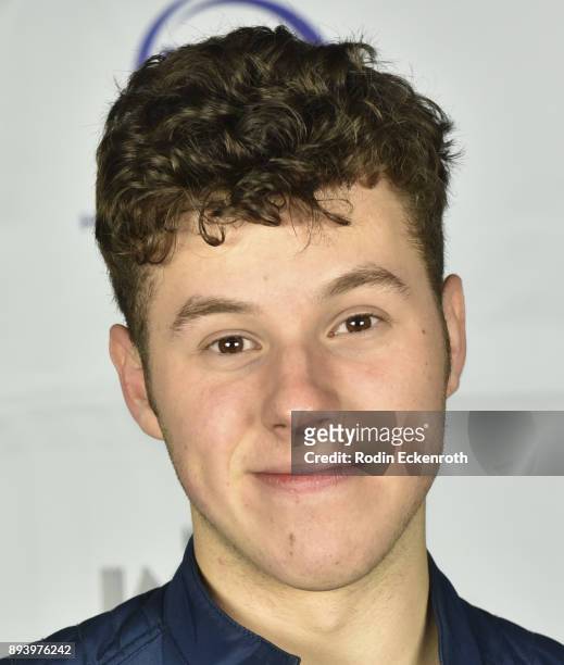 Actor Nolan Gould attends "The Night Time Show" Holiday Special benefiting Children's Hospital Los Angeles hosted by Stephen Kramer Glickman at...