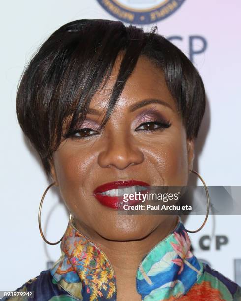 Rapper MC Lyte attends the 49th NAACP Image Awards Nominees' luncheon at The Beverly Hilton Hotel on December 16, 2017 in Beverly Hills, California.