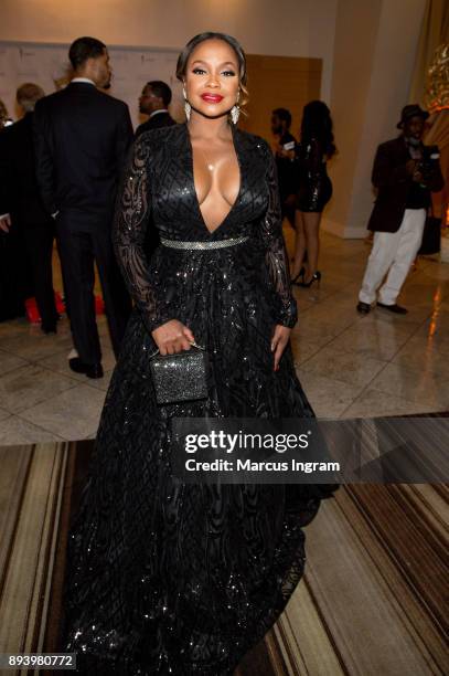 Phaedra Parks attends the 34th Annual UNCF Atlanta Mayor's Masked Ball at Atlanta Marriott Marquis on December 16, 2017 in Atlanta, Georgia.