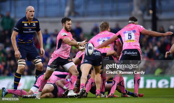 Dublin , Ireland - 16 December 2017; Will Chudley of Exeter Chiefs during the European Rugby Champions Cup Pool 3 Round 4 match between Leinster and...