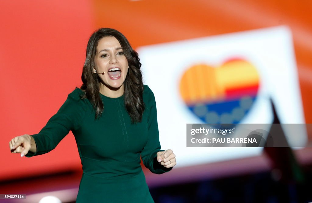 Ines Arrimadas Center right Party Ciudadanos Candidate For The ines-arrimadas-center-right-party-ciudadanos-candidate-for-the