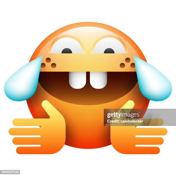 realistic emoji - gesturing wait stock illustrations