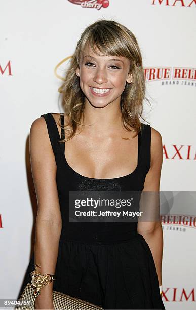 Stella Maeve arrives at the Maxim's 10th Annual Hot 100 Celebration at The Barker Hanger on May 13, 2009 in Santa Monica, California.