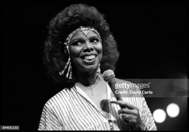 Singer Millie Jackson performs onstage at The Dominion Theatre on February 22 in London, England.
