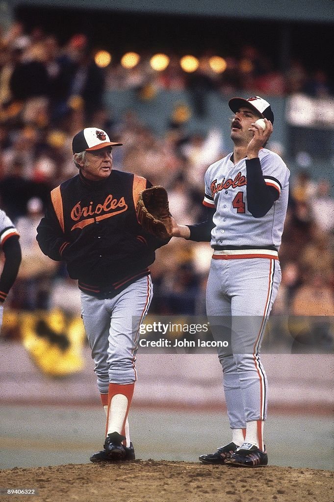 Baltimore Orioles Manager Earl Weaver, 1979 World Series