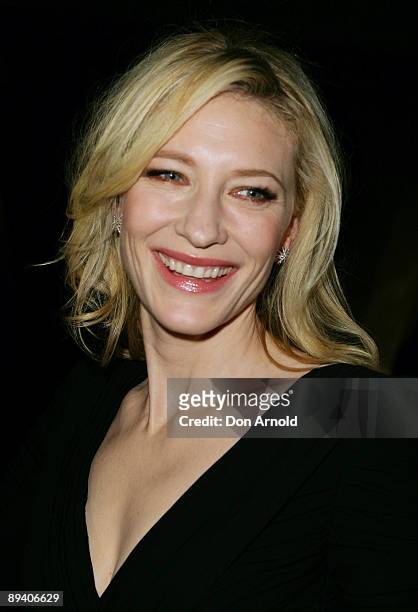 Cate Blanchett arrives for the 2009 Helpmann Awards at the Sydney Opera House on July 27, 2009 in Sydney, Australia.