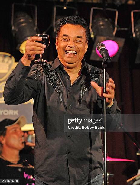 Gary U.S. Bonds attends Gary U.S. Bonds birthday bash at B.B. King Blues Club & Grill on June 17, 2009 in New York City.