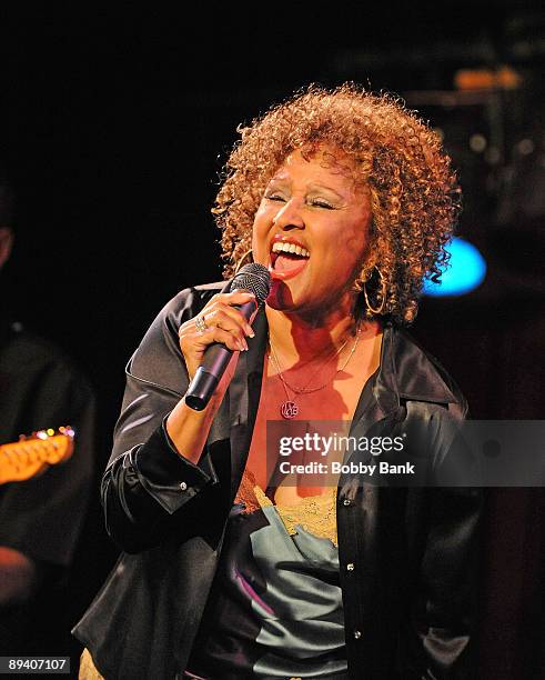 Darlene Love attends Gary U.S. Bonds birthday bash at B.B. King Blues Club & Grill on June 17, 2009 in New York City.