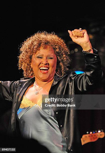 Darlene Love attends Gary U.S. Bonds birthday bash at B.B. King Blues Club & Grill on June 17, 2009 in New York City.