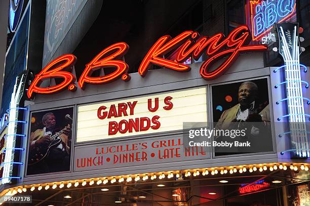 Atmosphere at the Gary U.S. Bonds birthday bash at B.B. King Blues Club & Grill on June 17, 2009 in New York City.