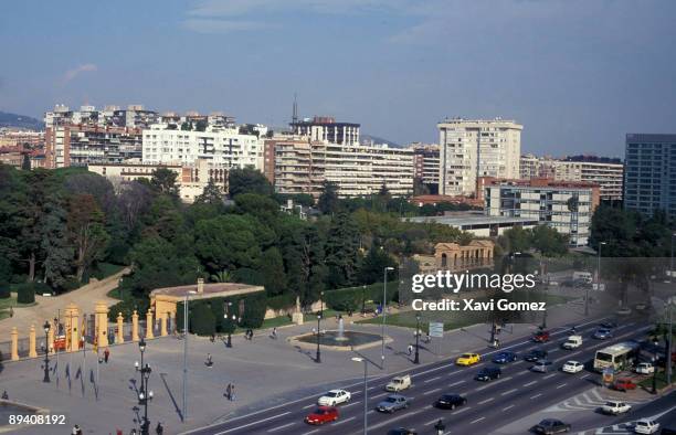 Diagonal Avenue, Barcelona, Spain.