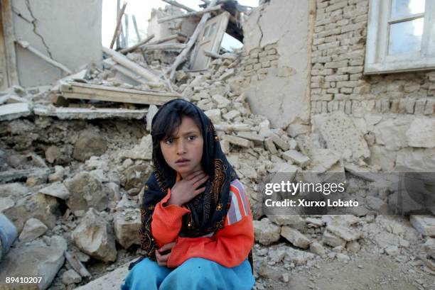 March 2002, Baghlan, Earthquake in old town Narhin in Baghlan Afganistan