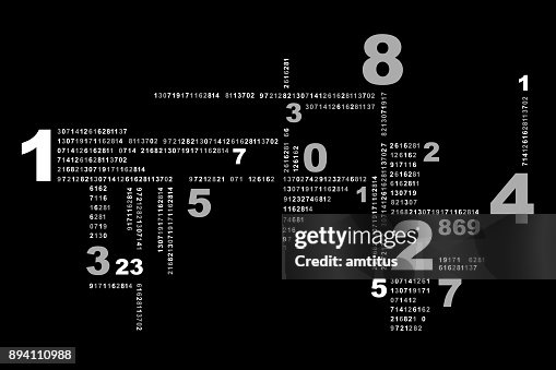Numerical High-Res Vector Graphic - Getty Images