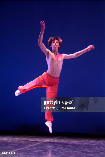 September, 2005. Madrid . The classical Moldavia National Ballet in Madrid Theatre. Performance of 'Don Quixote' by Marius Petipa.
