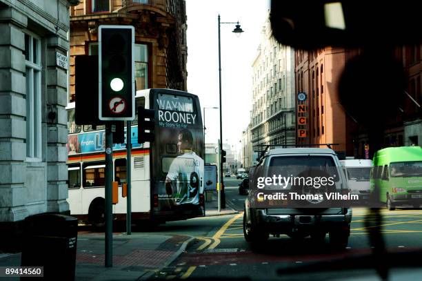 Manchester. England. The city with Wayne Rooney.