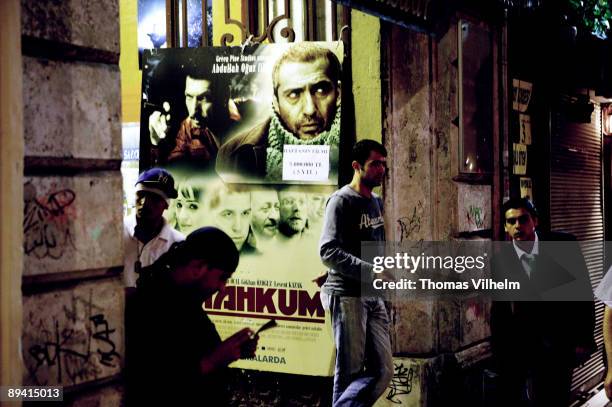 Istanbul. Turkey. Istiklal Cad street, the main commercial point in Istanbul.