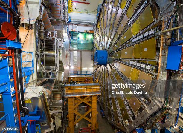 Geneva, Switzerland. The European Organization for Nuclear Research commonly known as CERN, the world's largest particle physics laboratory.