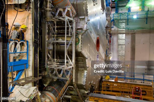 Geneva, Switzerland. The European Organization for Nuclear Research commonly known as CERN, the world's largest particle physics laboratory.