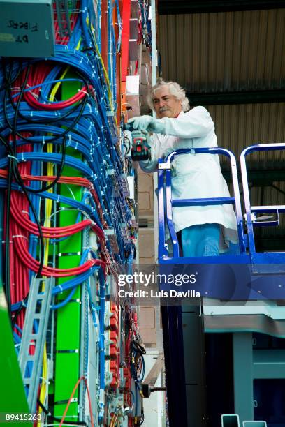 Geneva, Switzerland. The European Organization for Nuclear Research commonly known as CERN, the world's largest particle physics laboratory.