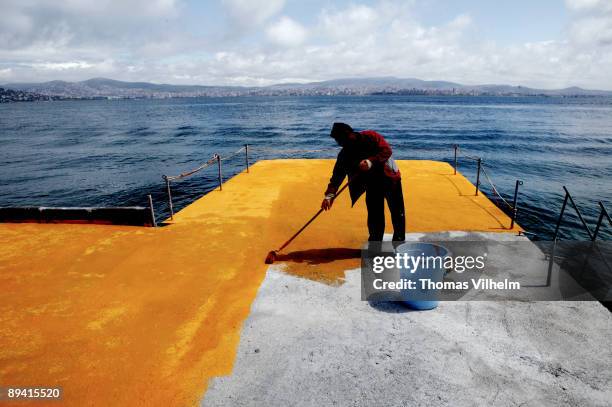 Princes Islands. Sea of Marmara. Istanbul. Turkey. Istambul seen from the princes Islands.