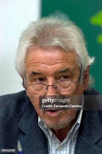 Madrid. Spain Manuel Nunez , professor, researcher, essayist, historian and critic.