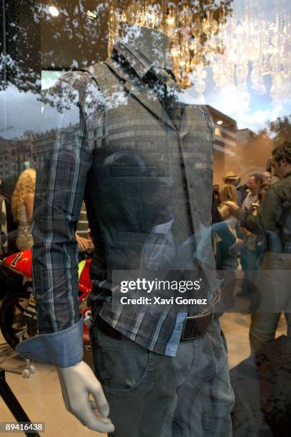 Barcelona, Catalonia, Spain. Shop window in Barcelona.