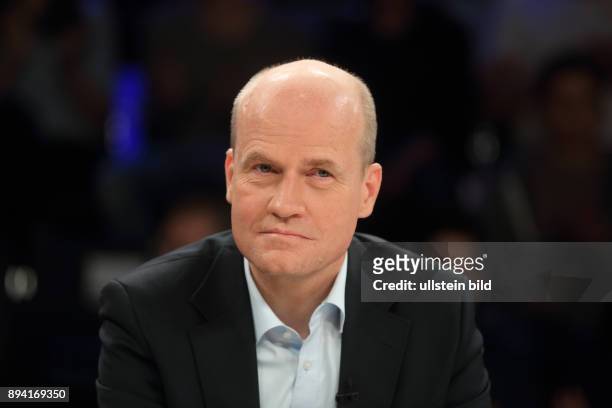 Ralph Brinkhaus in der ZDF-Talkshow maybrit illner am in Berlin Thema der Sendung: Abstiegsangst im reichen Land - Warum wächst die Wut?