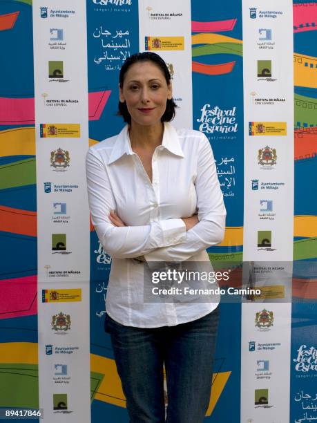 November, 12. 2007. Tanger, Morocco. Spanish Cinema Festival in Tanger. In the image, the spanish actress Maria Barranco.