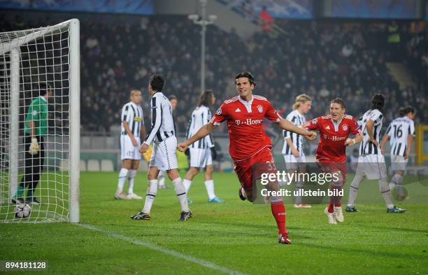 Spieltag, Gruppe A, Saison 2009/2010 - FUSSBALL International Champions League SAISON 2009/2010 Juventus Turin - FC Bayern Muenchen JUBEL FCB;...