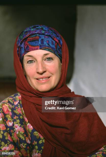 La Alpujarra, Granada, Andalusia, Spain. Moslem woman.