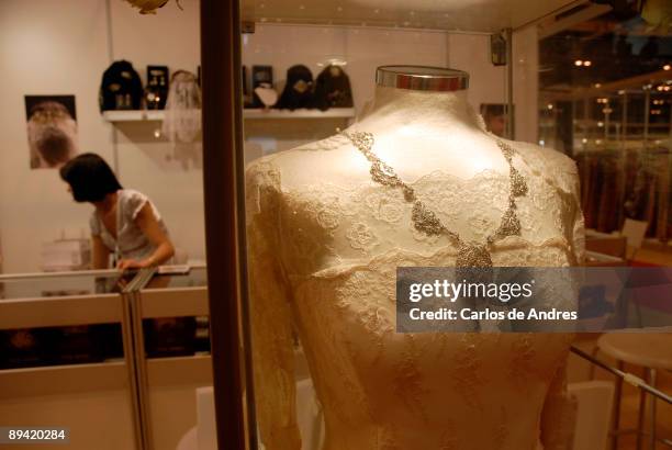 Feria de madrid. Madrid. Puerta de Europa: Encuentro Internacional de Moda Nupcial. Corporate Event of Bridal Gowns, Groom´s Fashion, Evening Dress,...