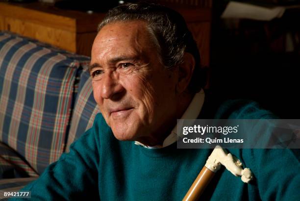 May 24, 2007. Madrid, Spain. Portrait of Antonio Gala, writer.