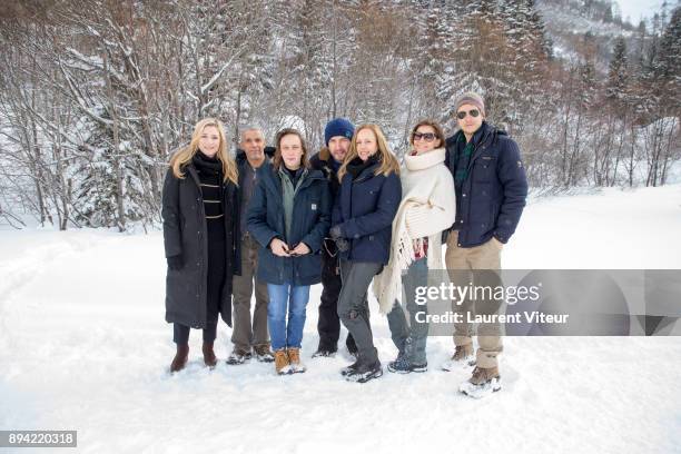 Members of Jury Natacha Regnier, Sami Bouajila, Celine Sciamma, Evgueni Galperine, Alante Kavaite, Clotilde Courau and Laszlo Nemes pose for...