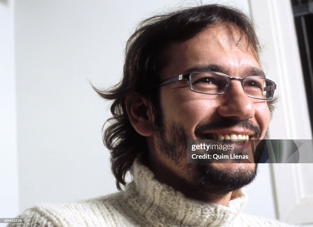 Portrait of David Serrano, scriptwriter. News Photo - Getty Images