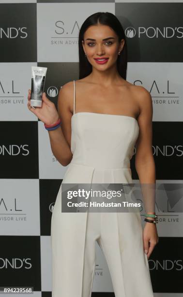 Bollywood actor and Pond's brand Ambassador Amy Jackson during the launch of Skin Advisor Live mobile application, which helps women, transform their...