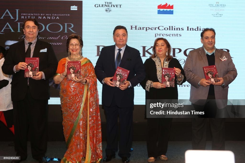 Launch Of Author Ritu Nanda's Book "Raj Kapoor: The One and Only Showman"
