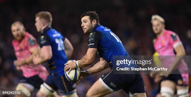 Dublin , Ireland - 16 December 2017; Robbie Henshaw of Leinster during the European Rugby Champions Cup Pool 3 Round 4 match between Leinster and...