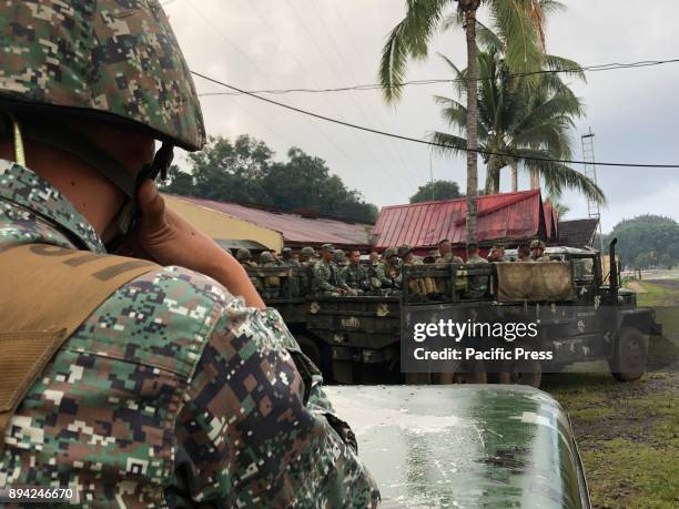 Government troops continue its heavy presence in Jolo, Sulu as war on terror campaign intensifies to crack down terrorism and extremism in the region.