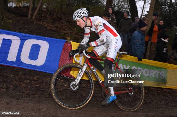 9th WC Namur 2017 Mathieu VAN DER POEL White UCI Leaders jersey / World Cup /