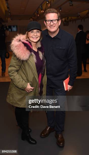 Lulu and Matthew Bourne attend the matinee Gala Performance of "Matthew Bourne's Cinderella" at Sadler's Wells Theatre on December 17, 2017 in...