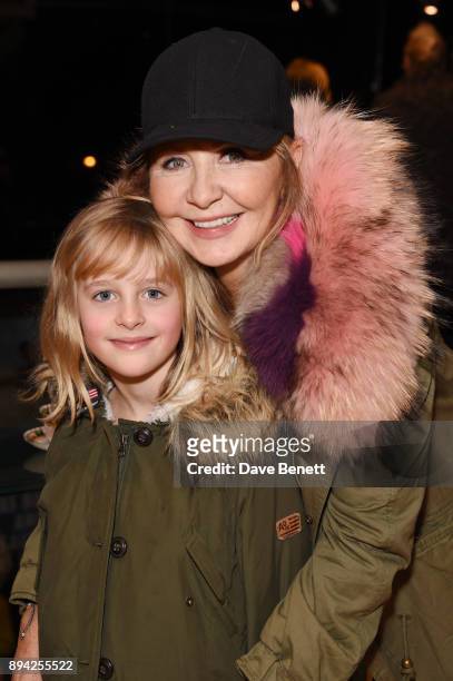Lulu and grandaughter Isabella Frieda attend the matinee Gala Performance of "Matthew Bourne's Cinderella" at Sadler's Wells Theatre on December 17,...
