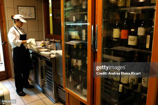 Celler Can Roca, restaurant founded in 1986 by brothers Roca , Joan, Josep and Jordi. Girona . Catalonia. Spain.