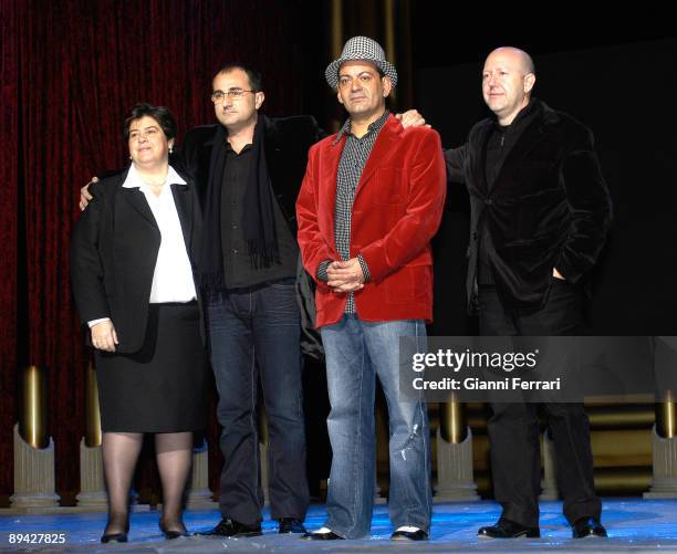 January 25, 2007. Palacio de Congresos, Madrid. Spain. Presentation of the ceremony of the Goya awards 2007. In the image, Ana Arrieta, general...
