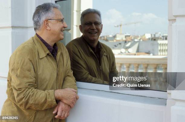 Portrait of Fernando Delgado, writer.