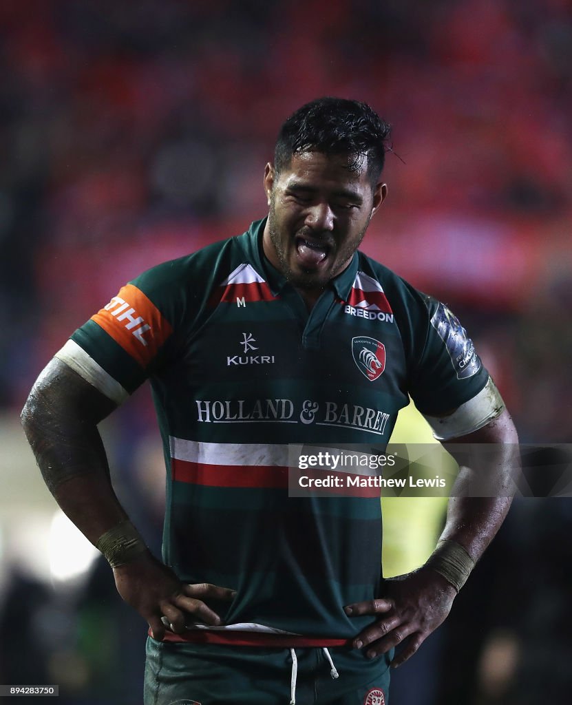 Leicester Tigers v Munster Rugby - Champions Cup