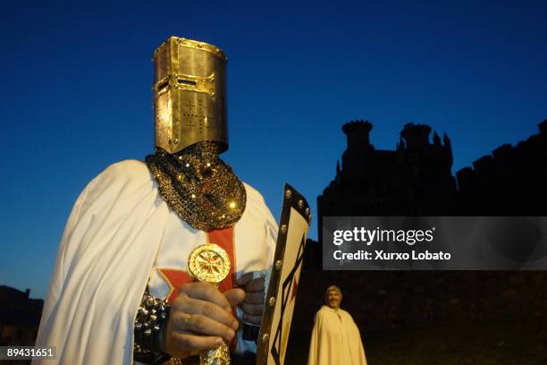 Templar night in Ponferrada castle.