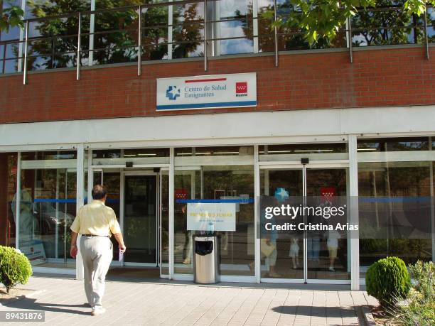 Health centre in Madrid.